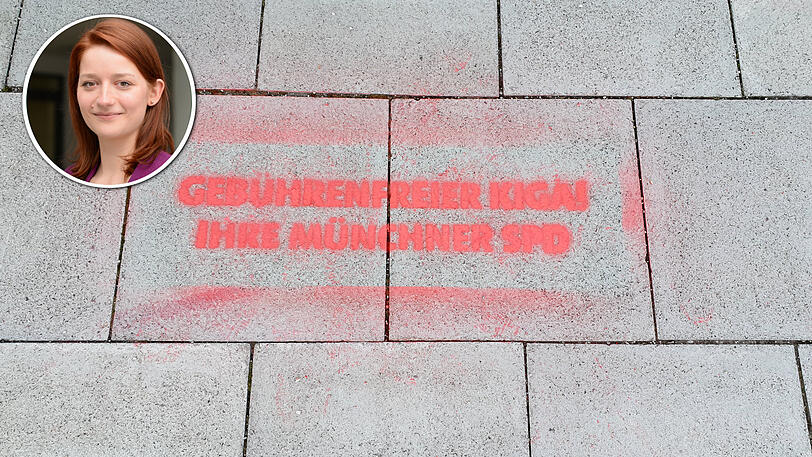 Die Rathausreporterin über SPD-Werbung vor Kitas.