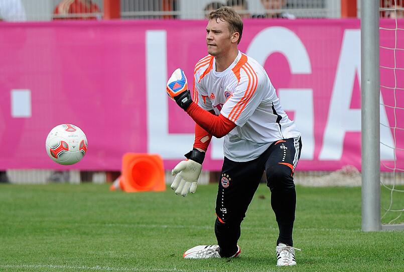 Trotz brütender Hitze am Samstag: In der Säbener Straße trainiert der FC Bayern für den Saison-Start.