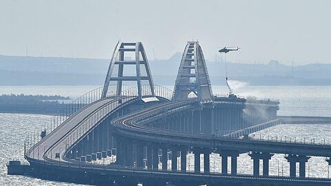 Russland meldet Abschuss von ATACMS-Paketen an der Krim-Brücke. (Archivbild)