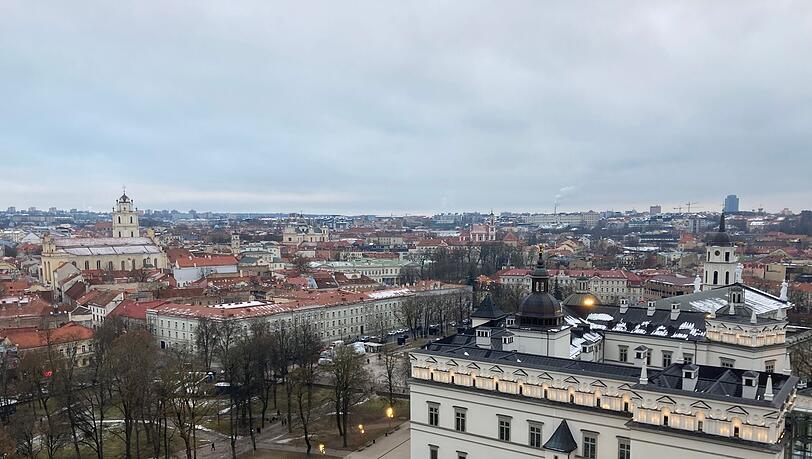 In Vilnius soll der russische Geheimdienst einen Brandanschlag angestiftet haben. (Archivbild)
