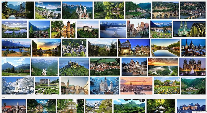 Vielversprechend, aber auch realistisch? Das Ergebnis einer Google-Bildersuche nach "Germany".