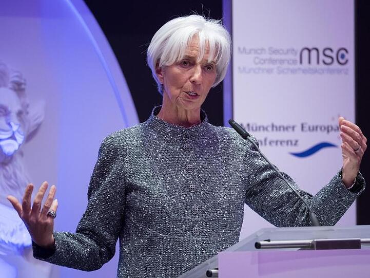 Christine Lagarde, Präsidentin des Internationalen Währungsfonds (IWF).