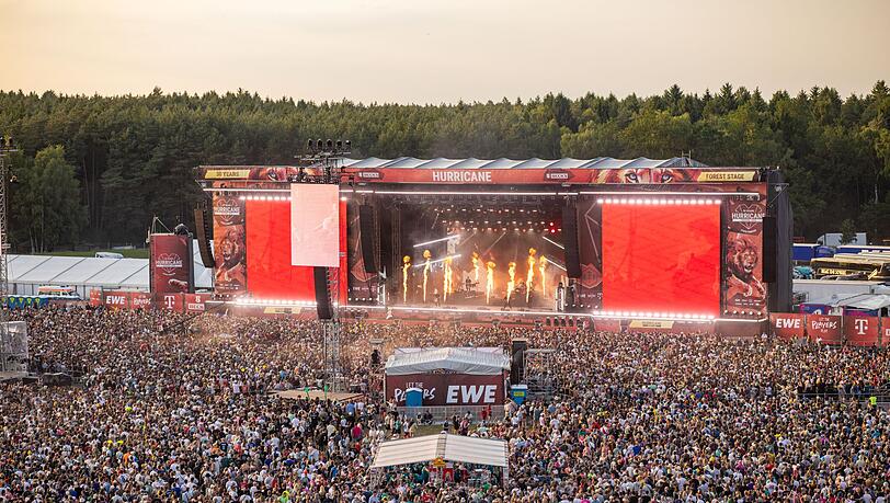 Das Hurricane z&auml;hlt zu den gr&ouml;&szlig;ten Festivals in Deutschland. (Symbolbild)