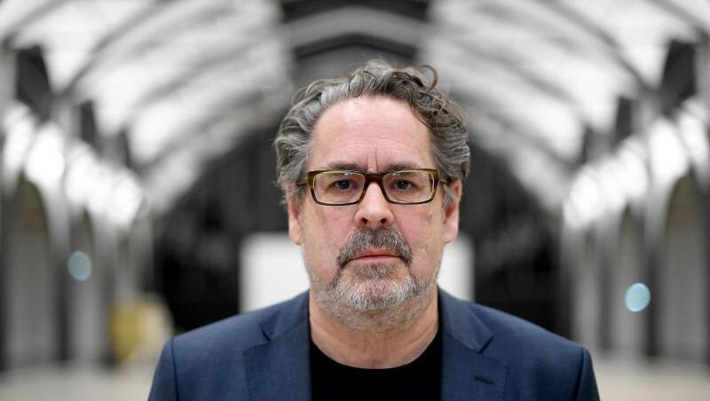 Udo Kittelmann im Hamburger Bahnhof. Udo Kittelmann im Hamburger Bahnhof.