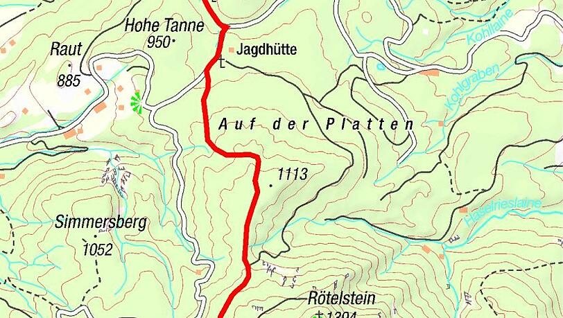 Die Tour zu Rötelstein und Kaseralm. Die Tour zu Rötelstein und Kaseralm.
