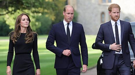 Prinzessin Kate und Prinz William reisen nach Schottland, Prinz Harry (re.) hat einen Gerichtstermin in London.