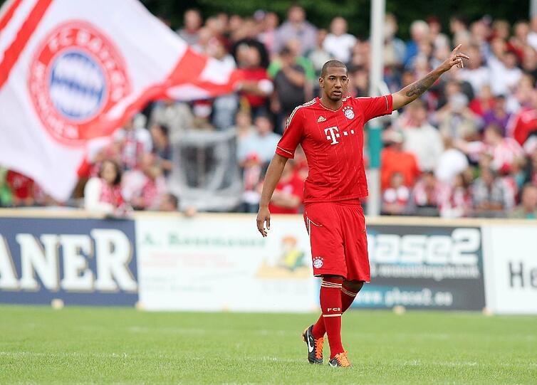 Debüt im Bayern-Trikot: Jerome Boateng.