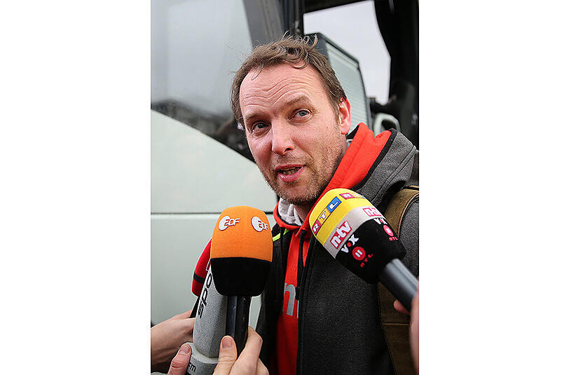 Der Trainer der deutschen Handball-Nationalmannschaft, Dagur Sigurdsson.