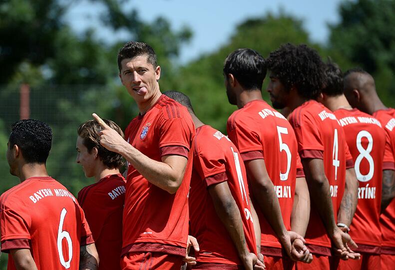 Möchte nicht mehr auf der linken Außenbahn spielen: Robert Lewandowski.