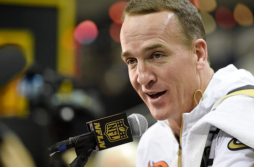 Peyton Manning,der Quarterback der Denver Broncos.