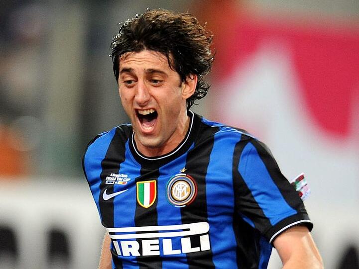Verletzt: Diego Milito ist wohl nicht bei dem CL-Kracher gegen die Bayern dabei