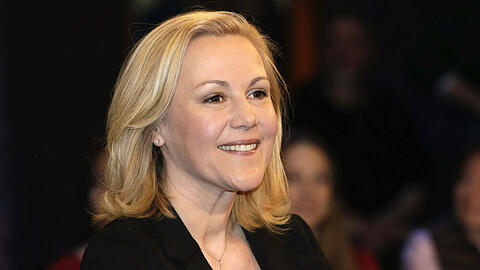 Bettina Wulff bei der Aufzeichnung der "NDR Talk Show"