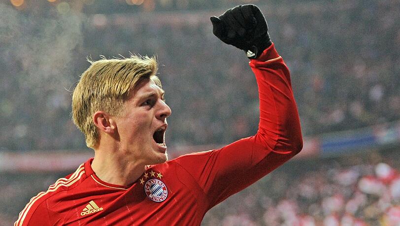 Bayerns Spielmacher Toni Kroos hat bisher alle Rückrundenspiele von Beginn an gemacht. Bayerns Spielmacher Toni Kroos hat bisher alle Rückrundenspiele von Beginn an gemacht.