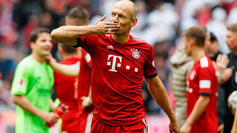 Kam 2009 von Real Madrid zum FC Bayern: Arjen Robben.