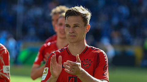 Der Vertrag von Joshua Kimmich beim FC Bayern läuft 2025 aus.