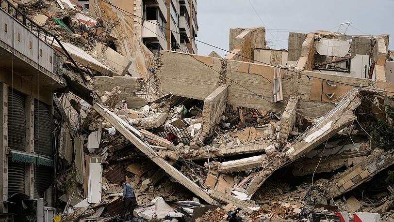 Die israelischen Angriffe haben im Libanon viel Zerst&ouml;rung angerichtet.
