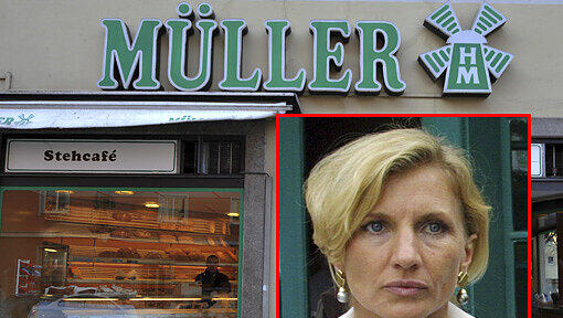 Evi Müller ist die Tochter des Müller-Brot-Barons Hans Müller. Heute leitet sie die Bäckereikette "Brioche Dorée". Evi Müller ist die Tochter des Müller-Brot-Barons Hans Müller. Heute leitet sie die Bäckereikette "Brioche Dorée".