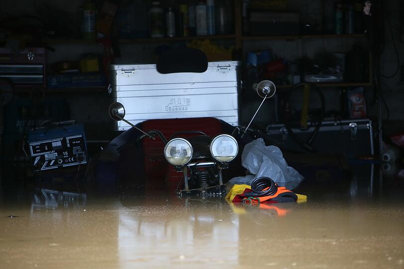 Inzwischen hat sich das Hochwasser zurückgezogen. Das Ausmaß der Katastrophe wird deutlich.