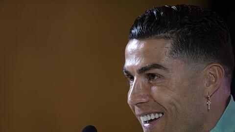 Cristiano Ronaldo tritt mit Portugal statt auf Italien auf den Außenseiter Nordmazedonien.