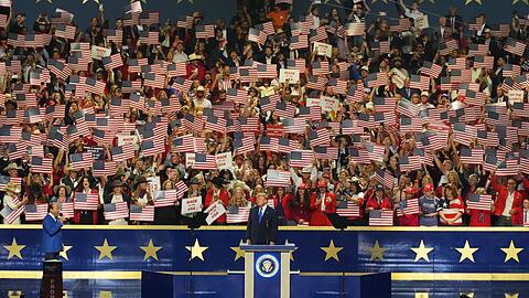 Beim Republikaner-Parteitag in Dallas betonte Trump gleich mehrfach: Bei den Midterms soll es um ihn gehen. (Archivbild)