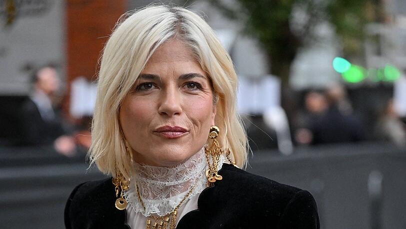 Selma Blair Ende September bei der Paris Fashion Week.