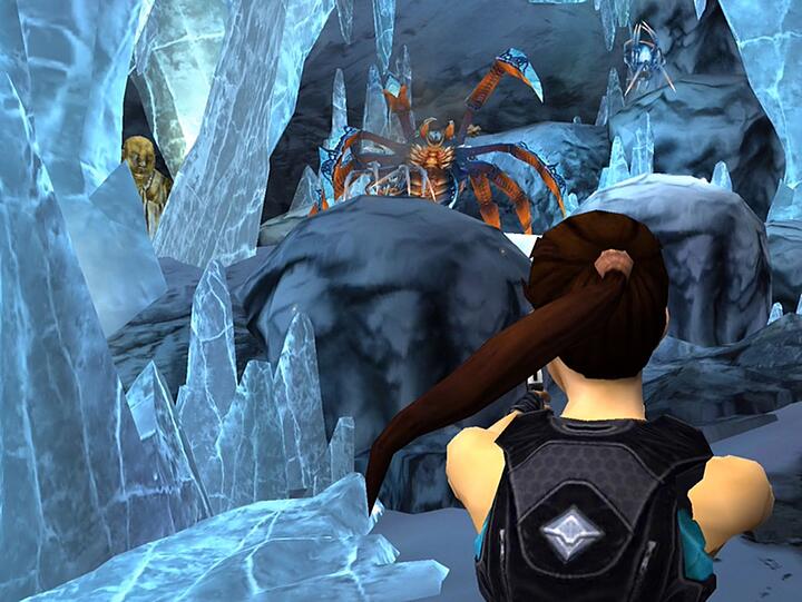 F&uuml;r ihren ersten Mobile-Auftritt unter iOS und Android hat sich Lara 2015 &uuml;berdeutlich vom Free-to-Play-Erfolg "Temple Run" inspirieren lasen: In "Relic Run" sprintet Lara automatisch durch komplexe 3D-Levels - per Touchscreen-Kommando weicht sie dabei Hindernissen aus. Au&szlig;erdem darf die Heldin in einigen Sequenzen ihre Knarren auspacken, um sich gegen Yetis und Riesenspinnen zu wehren.