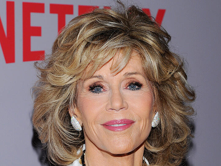 Jane Fonda bei der Vorführung von "Grace and Frankie"