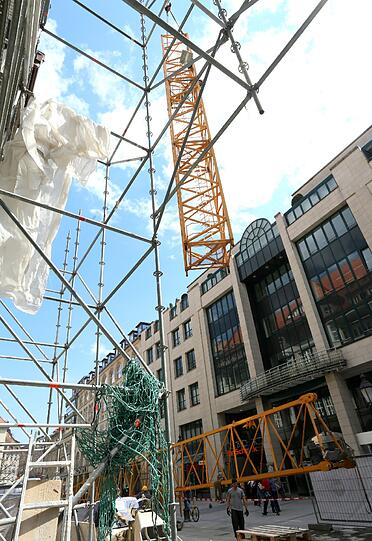 Bilder von der Hofstatt in München