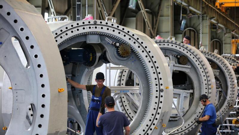 Produktionssteigerung in der deutschen Industrie im August. Im Jahresvergleich schrumpfte die Herstellung in den Industriebetrieben allerdings um 4,0 Prozent. Produktionssteigerung in der deutschen Industrie im August. Im Jahresvergleich schrumpfte die Herstellung in den Industriebetrieben allerdings um 4,0 Prozent.