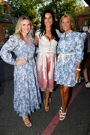 Alessandra Geissel, Ella Kamps und Simone Ballack.