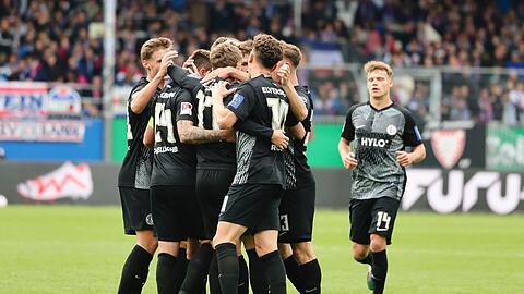 Aufsteiger Elversberg konnte einen Punkt aus Kiel mit ins Saarland nehmen.
