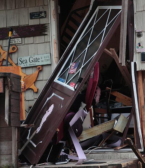Aufräumen nach "Sandy": Die Bilder der Zerstörung aus den USA