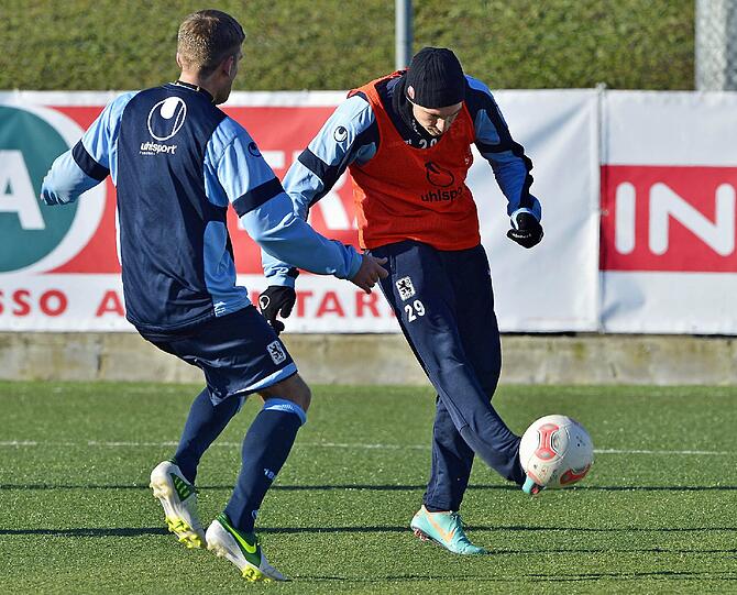 Die Löwen im Trainingslager in Brescia.