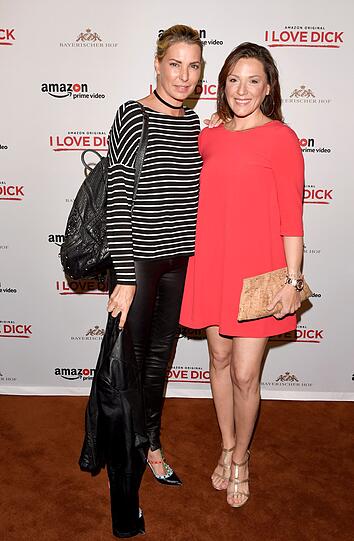 Giulia Siegel und Simone Ballack