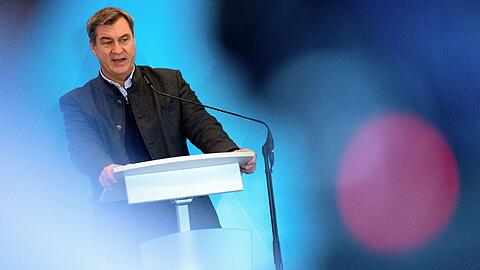 Markus Söder (CSU), Ministerpräsident von Bayern.