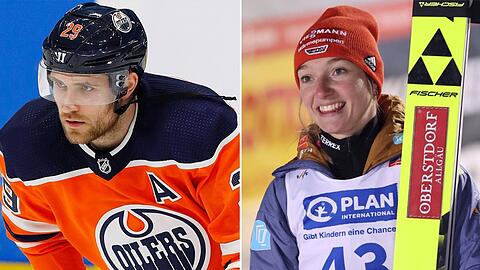 Leon Draisaitl und Katharina Schmid werden besondere Olympische Spiele erleben.