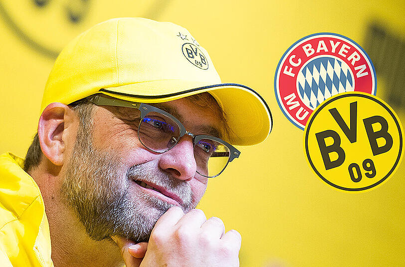 Neun Siege - zehn Pleiten: Mit einem Sieg im Pokal-Halbfinale wäre Jürgen Klopps Bilanz gegen den FC Bayern ausgeglichen.