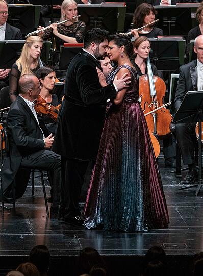 "A due voci" im Großen Festspielhaus.