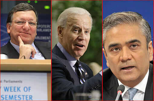 Manager Anshu Jain, US-Vize Joe Biden und EU-Kommissionspräsident José Manuel Barroso - am Wochenende sind sie nur einige der internationalen Politik- und Wirtschaftselite, die zur Sicherheitskonferenz nach München kommt. Weitere Gäste gibt's hier zum Durchklicken!