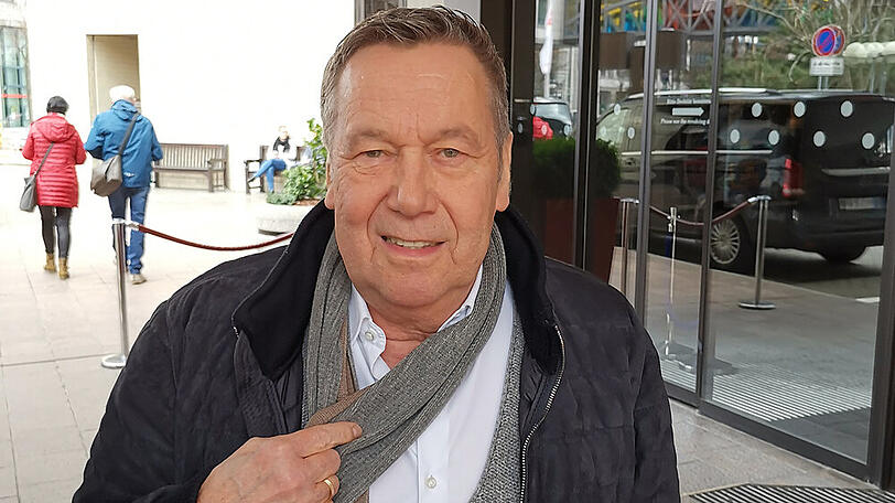 Roland Kaiser muss derzeit seine Stimme schonen