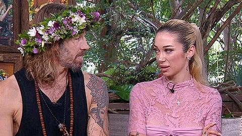 Unvers&ouml;hnlich? Gil Ofarim und Ariel beim Dschungelcamp-Wiedersehen.