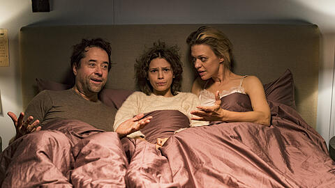 Eben war sie noch ein süßes Baby ... Jan Josef Liefers, Harriet Herbig-Matten, Heike Makatsch.