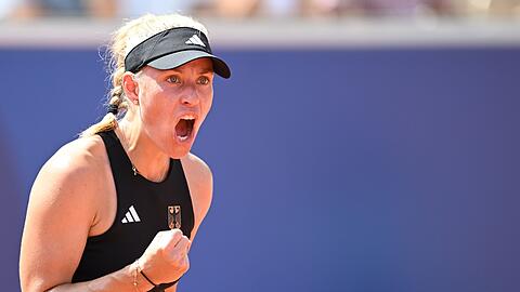 Angelique Kerber demonstrierte im Olympia-Achtelfinale die Klasse von erfolgreichen Zeiten.
