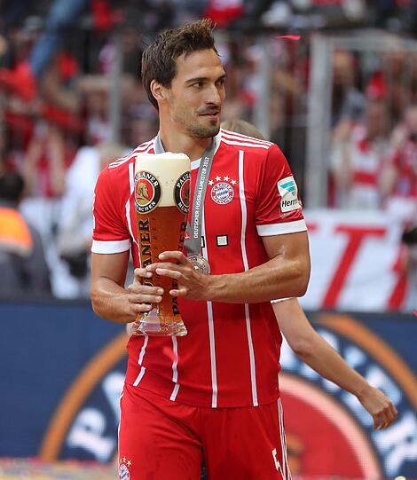 Die Bilder von der Meisterfeier des FC Bayern.