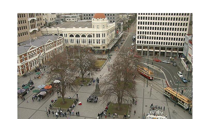 Der Vorschlag für das Museumsviertel. Der Vorschlag für das Museumsviertel.