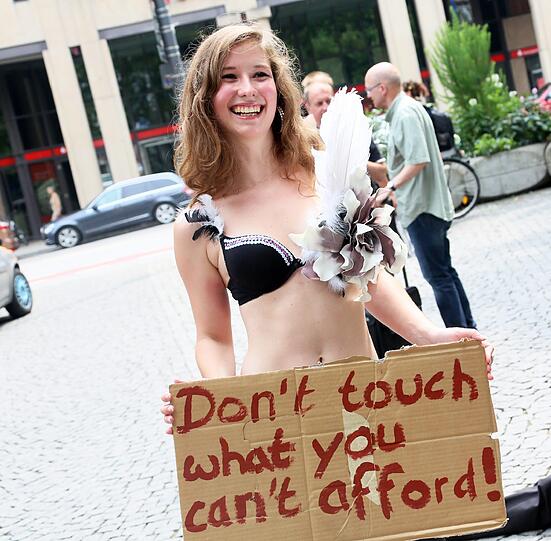 Die Bilder vom Slutwalk in München.