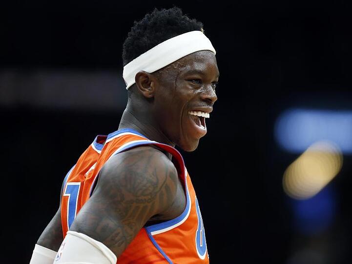 Kann darauf hoffen, bald wieder trainieren zu können: Dennis Schröder von Oklahoma City Thunder.