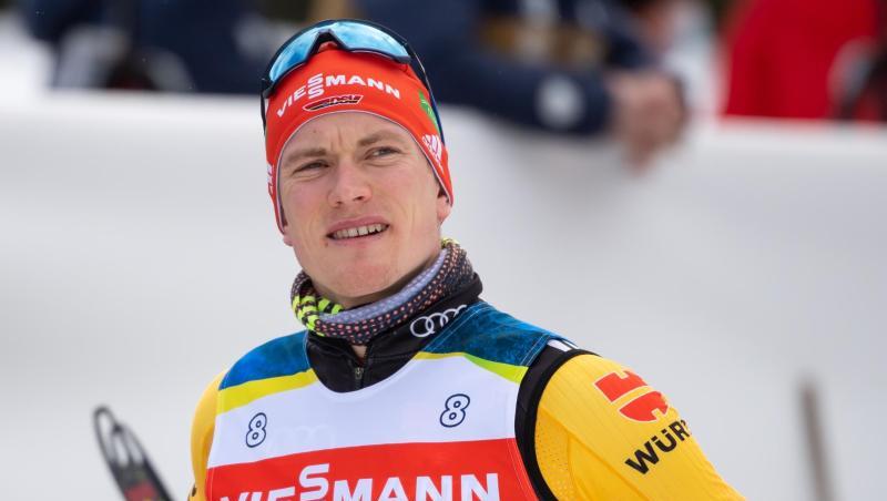 Wohnt bei der WM in Pokljuka in einer Ferienwohnung auf einem alten Hof mit Stall, Hasen, Ziegen und einem Pony. Benedikt Doll.