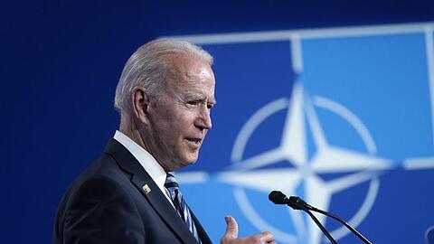 US-Präsident Joe Biden sieht die demokratischen Werte der Nato unter Druck.