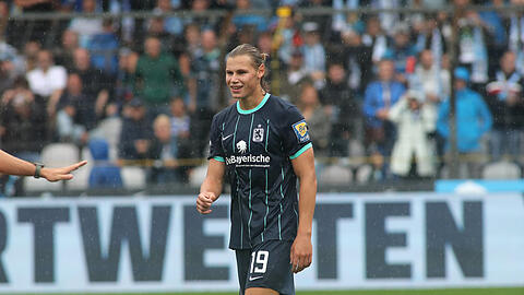 Trifft wieder, soll aber dennoch neue Konkurrenz bekommen beim TSV 1860: Fynn Lakenmacher.